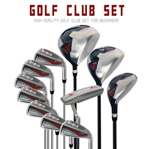 पुरुषों के गोल्फ क्लबों ने सही हाथ के खिलाड़ियों के लिए रबर पकड़ और गोल्फ एक्सेसरीज के साथ शुरू किया - Product Image 4