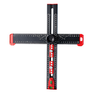Regla de Ángulo Combinada Niu Xiang de 60 cm, Aleación de Aluminio, Ajustable, para Trabajos en Madera, Alta Precisión - Product Image 5