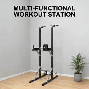 Station d'entraînement multifonctionnelle en acier pour musculation, barre de traction et station de dips, équipement de fitness professionnel - Product Image 4