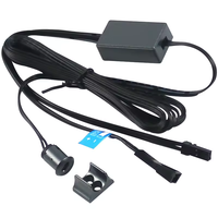 Controlador de Sensor de Movimiento PIR para Luz LED de Armario, 12/24 V CC, 5 A, Interruptor de Sensor de Movimiento Humano por Infrarrojos
