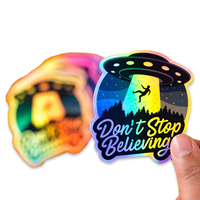 Etiquetas Adhesivas de Vinilo Transparente Premium con Logotipo Impreso Personalizado, Etiquetas Adhesivas Troqueladas para Diseños Personalizados, Manualidades, Embalaje y Regalos