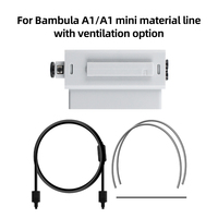 Adaptador de Concentrador AMS para Bambu Lab A1/A1 Mini, Conector de Sistema de Alimentación Multicolor, Pieza de Expansión