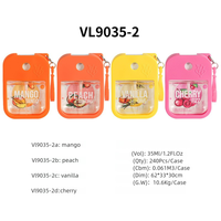 Mini-parfum de poche 35 ml, parfum fruité pour femme, EAU, longue tenue, vaporisateur, design en forme de corps, boîte de présentation pour la vente en gros