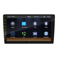 BQCC Tek Din Carplay Android Auto Araç Radyosu 9" /10" Kapasitif Dokunmatik Ekran FM Vericisi Stereo BT USB AHD Araç Radyosu