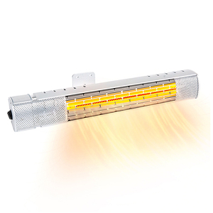 Calentador Eléctrico de Fibra de Carbono con Infrarrojos Lejanos PTC de 1500W/1800W para Exteriores, con Iluminación, Protección contra Sobrecalentamiento, Eficiencia Clase A++, 800-899 m² - Product Image 2