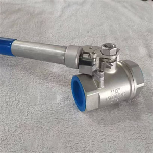 Válvula de Bola de Tipo Flotante de 3/4 Pulgadas CF8/304 316L 1500PSI para Aceite G/BSPT/NPT - Product Image 1