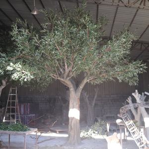 Árbol Artificial <span class=keywords><strong>Moderno</strong></span> de Diseño Nuevo, Gran Árbol Artificial de <span class=keywords><strong>Olivo</strong></span> para Decoración Comercial Interior y Exterior, Centro de Mesa para Vestíbulo de Hotel o Plaza - Product Image 6