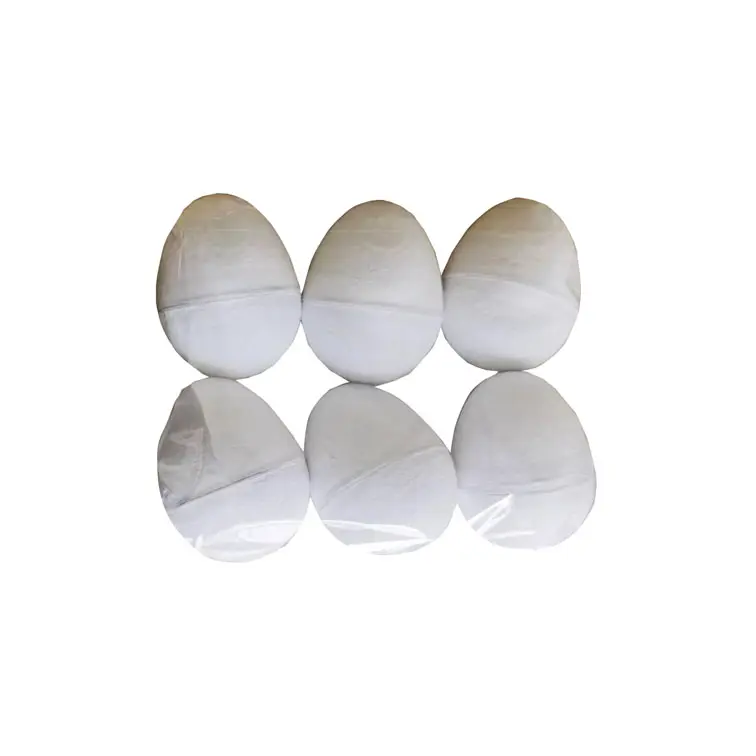 Carta bianca di pasqua uova di carta pasta d'uovo biodegradabili uova per bambini di Pasqua