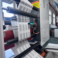 DARUI Nouvelle machine de découpe d'étiquettes multi-couches à correction automatique à trois groupes, vitesse 600-800 m/h, garantie 1 an