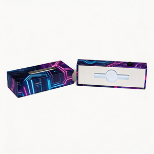 Caja de papel rígida de lujo personalizada al por mayor con cajón extraíble y cierre a prueba de niños para empaquetar cosméticos, cuidado de la piel y sets de regalo - Product Image 6