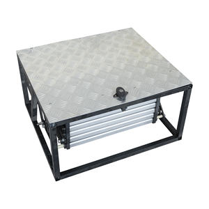 2025 TONGFA nuevo diseño RV <span class=keywords><strong>autocaravana</strong></span> caravana Camper remolque 500 Manual <span class=keywords><strong>plegable</strong></span> cinco escalones de aluminio con vehículos especiales - Product Image 4