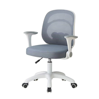 Chaise d'ordinateur en maille pour enfants avec dossier réglable pour corriger la posture ; Siège d'étudiant