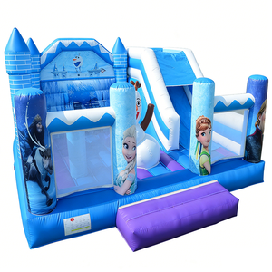 <span class=keywords><strong>Castillo</strong></span> Inflable Comercial con Tobogán, Temática Frozen, para Niños, <span class=keywords><strong>Castillo</strong></span> <span class=keywords><strong>de</strong></span> Princesas para Alquiler en Fiestas - Product Image 2