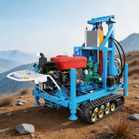 MIKTON MKD-180L Foreuse de puits d'eau diesel sur chenilles 180m, machine de forage à faible coût et à retour sur investissement élevé