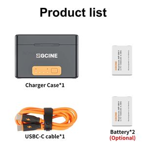 ZGCINE-caja de carga de batería de cámara de NP-BX1, 5200mAh para cámara <span class=keywords><strong>Sony</strong></span> <span class=keywords><strong>zv1</strong></span> RX100 HX50 M5 M6 AS50R PJ410 MV1 X3000R - Product Image 5