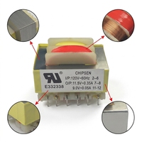 Transformateur de contrôle EI33 440V 220V 12V 5KV Transformateur d'isolation de tension audio Transformateur monté sur socle pour 240V 380V