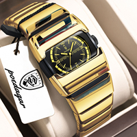 Reloj de Pulsera de Lujo Poedagar 846, Nuevo Diseño, Manecillas Luminosas, Relojes de Cuarzo para Hombre, Reloj para Hombre, Montre Homme