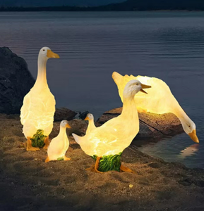 Lámpara con Motivo de Pato, Luces Decorativas para Navidad, Decoración de Paisajes Exteriores, Parques y Jardines, Luces LED Decorativas Impermeables IP65 - Product Image 1