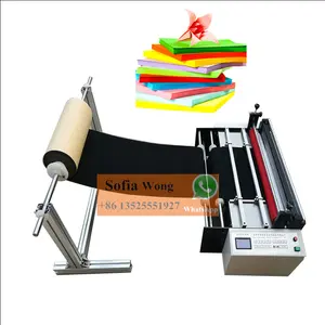 Pe Cross Cutter Machine vinile Pvc Eva Solar Air Bubble Flim Roller taglio carta tessuto pelle Roll To Sheet tagliatrice