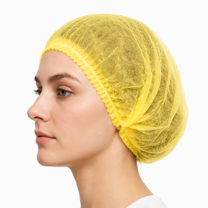<span class=keywords><strong>Gorro</strong></span> de Redecilla para el Cabello de Grado Alimenticio, para Servicios de Catering y Cocina, Antivaho, Marca Personalizada, Ligero, Suave y Cómodo, Fabricante Chino - Product Image 1