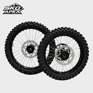 Kit de roues avant <span class=keywords><strong>AX</strong></span> Sur-Ron Ultra Bee 21/18 pouces pour rénovation/amélioration, prêt à monter, usiné avec précision, Traction Woods Talaria - Product Image 6