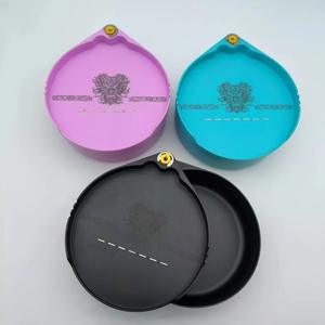 Plateau magnétique pour appâts, 19 cm de diamètre, boîte de pêche en plastique durable, universelle pour chaises et boîtes de pêche - Product Image 1