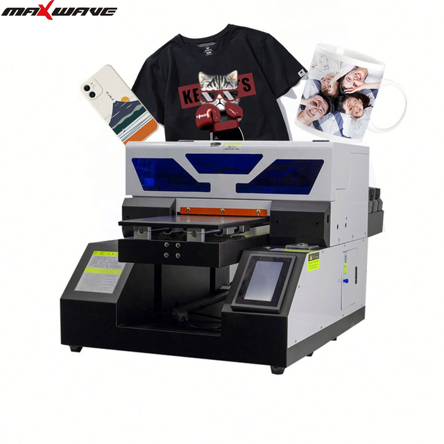 3d Mini Dtg Printer Uv Print Machine Portable and High Speed for Clothing Mobile Phone Shell