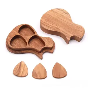 Trung Quốc nhà máy bán buôn guitar Pick hộp gỗ để bán