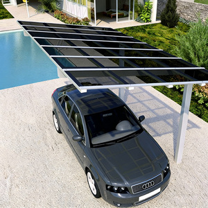 Tentes de stationnement populaires, auvent double garage, couverture en aluminium, abri de voiture, garage, <span class=keywords><strong>carport</strong></span> - Product Image 2