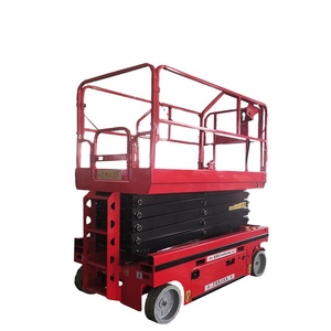 Ascenseur hydraulique autopropulsé de travail aérien de ciseaux de la CE 10m 8m de bonne norme pour la <span class=keywords><strong>location</strong></span> - Product Image 1