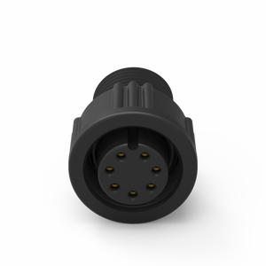 IP67 <b>Waterproof</b> B Size 7Pin Brass Molded <b>Cable</b> Connector 5A Industrial Equipment - Product Image 2