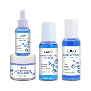 Sérum de soin de la peau à base de peptides de cuivre pour le contrôle de l'huile, l'éclaircissement de la peau et l'acné, en marque propre, OEM - Product Image 1