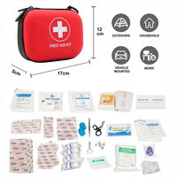 Mini trousse de premiers secours, matériau résistant à la poussière et à l'eau, sac de premiers secours portable, kit d'outils de soins d'urgence et de survie