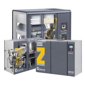 เครื่องอัดอากาศแบบสกรูอุตสาหกรรม ATLASCOPCO รุ่น Atlas Copco G7 GA11 GA15 GA22 GA30 GA37 GA45 GA55 GA75 Industrial VSD FF - Product Image 1