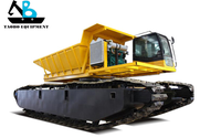 Desain Baru Pabrik OEM Pasar Austria Penjualan Terlaris Dumper Amfibi Platform Amfibi untuk Konstruksi di Kawasan Rawa