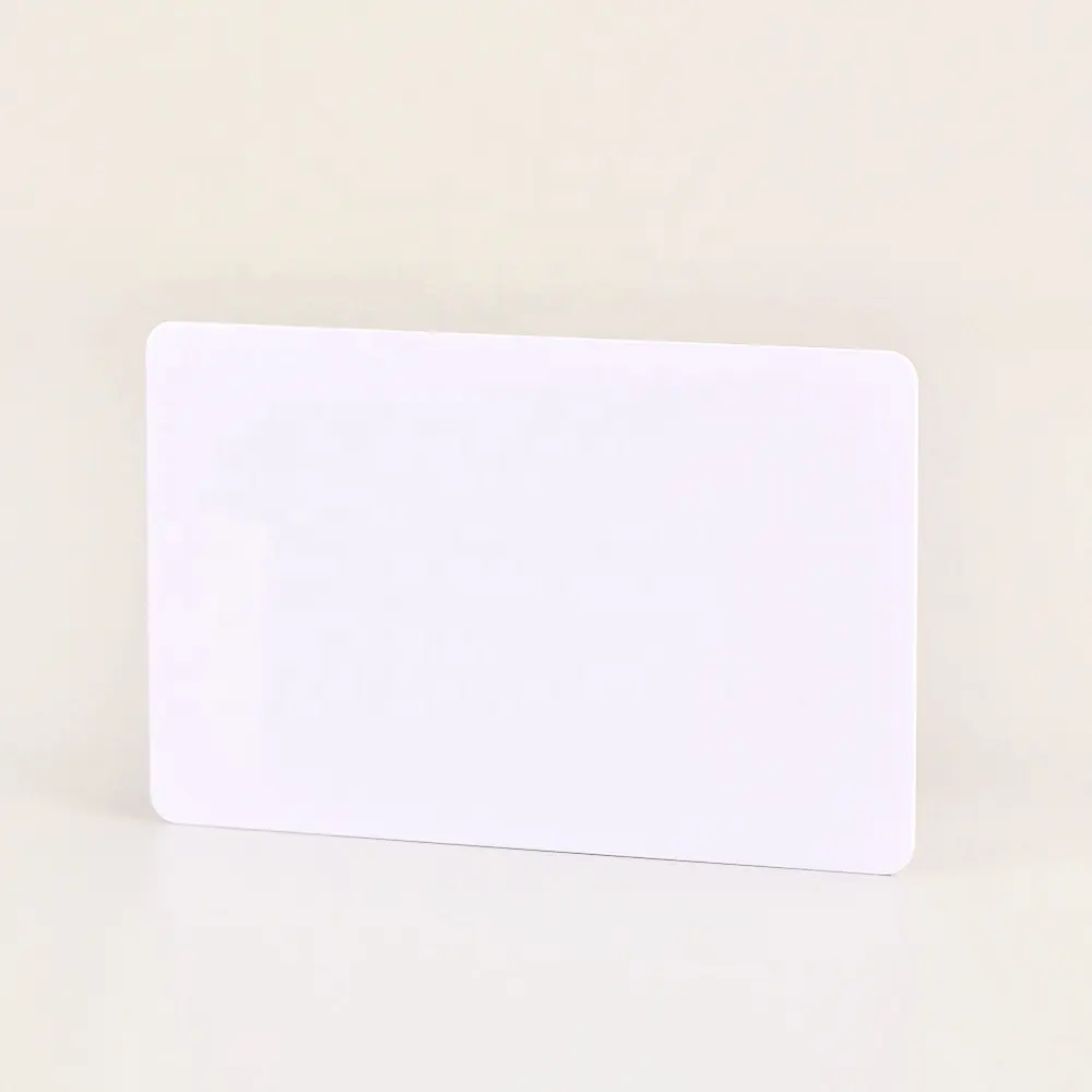 High quality inkjet pvc card white blank for inkjet printer Cr80 Standards credit cards