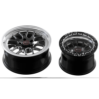 Jantes Beadlock Forgées Sur Mesure S77 HD Noires Fraisées 20x9 17x10 15x10 5x135 6x135 pour F150 SVT Lightning Raptor Street Drag
