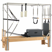 Cadillac Pilates avec Reformer, Ensemble Complet Robuste pour la Musculation et le Fitness