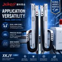 Nouveau bras robotisé industriel Xinkejy de Chine, 5 axes, en fer trempé haute résistance, 3300W, 470kg, pour la manipulation de pièces moulées par injection 1