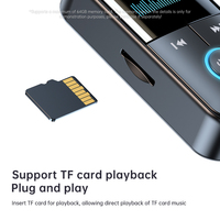 Bt5.3 2-In-1 Usb2.0 Draadloze Audio-Zender En Ontvanger Adapter Voorraad 3.5Mm Aux-Aansluitingen Voor Flight-Tv-Fitnessapparatuur