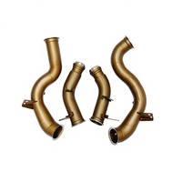 Mertop Mercedes Benz W213 M178 E63 AMG SS304 Acier inoxydable 1,5 mm Revêtement céramique Downpipe d'échappement universel 3,0'' OD SGS 1