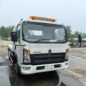 Howo Brand New 3-5 Ton Wrecker <b>Truck</b> 4x2 Rollback <b>Flatbed</b> Wrecker Tow <b>Trucks</b> - Product Image 3