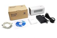 Printer Mini Barcode QR 203DPI Portabel dengan Koneksi USB/Nirkabel, Printer Label Stiker Thermal Genggam untuk Laptop