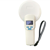 Escáner RFID de Largo Alcance con Antena Grande USB FDX-B, ABS, ISO 11784/5, 134.2kHz, Pantalla OLED de 128x64, 20,000 Registros para Granjas de Ovejas y Cabras