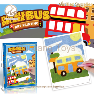 <span class=keywords><strong>Montessori</strong></span>-<span class=keywords><strong>Kit</strong></span> d'artisanat unisexe pour enfant, point de croix, aiguille, broderie, laine, <span class=keywords><strong>peinture</strong></span>, 5-7 ans - Product Image 5