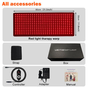 Ceinture de luminothérapie infrarouge rouge sans fil à 360°, alimentée par prise secteur, pour soulager les douleurs corporelles, le dos, les épaules, les <span class=keywords><strong>genoux</strong></span>, les articulations, les <span class=keywords><strong>pieds</strong></span> - Product Image 4