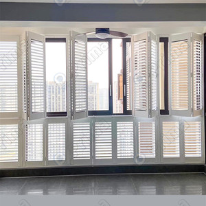 Persiane per piantagioni in legno con feritoia mobile per porte e finestre dal Design moderno in stile europeo Prima - Product Image 6