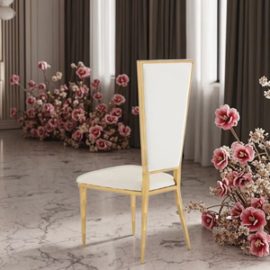 Chaises de restaurant confortables et respirantes pour mariage, avec coussin de siège, pour <span class=keywords><strong>location</strong></span> de mobilier de mariage en intérieur - Product Image 6