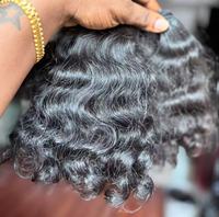 Extensions de cheveux humains vierges bruts style Caribéen, Perruques de cheveux indiens bruts, Perruques sans colle de cheveux vietnamiens bruts, Cheveux bruts brésiliens