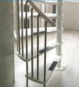 Australia kecil tangga spiral, digunakan dalam ruangan tangga, kayu tangga nosing, TS-220